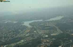 Foto aérea do Mineirão registrada em 27 de julho de 2006