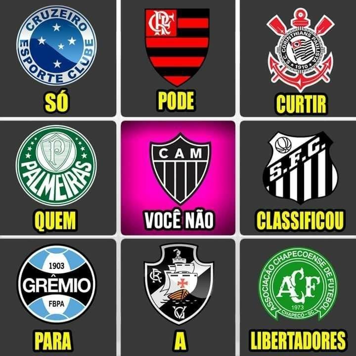 Ausncia do Atltico na Libertadores 2018 gerou provocaes e brincadeiras de cruzeirenses