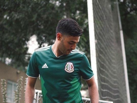 México - primeiro uniforme (Adidas)