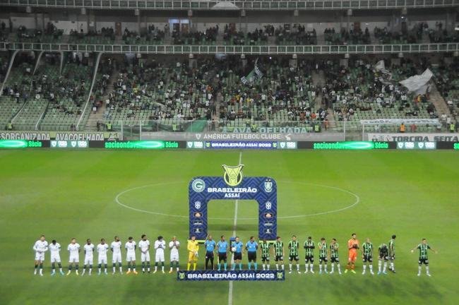 Amrica e Gois se enfrentaram no Independncia, pela 15 rodada da Srie A do Campeonato Brasileiro