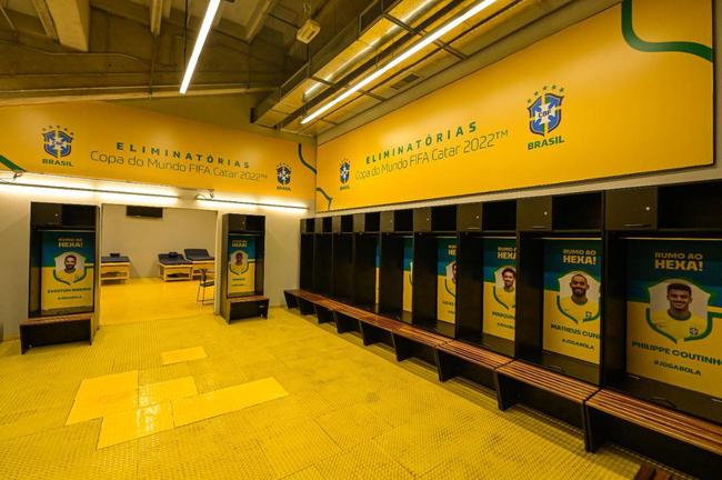 Mineiro, em BH, foi envelopado em verde, amarelo e azul para receber o duelo entre Brasil e Paraguai pela 16 rodada das Eliminatrias da Copa do Mundo do Catar