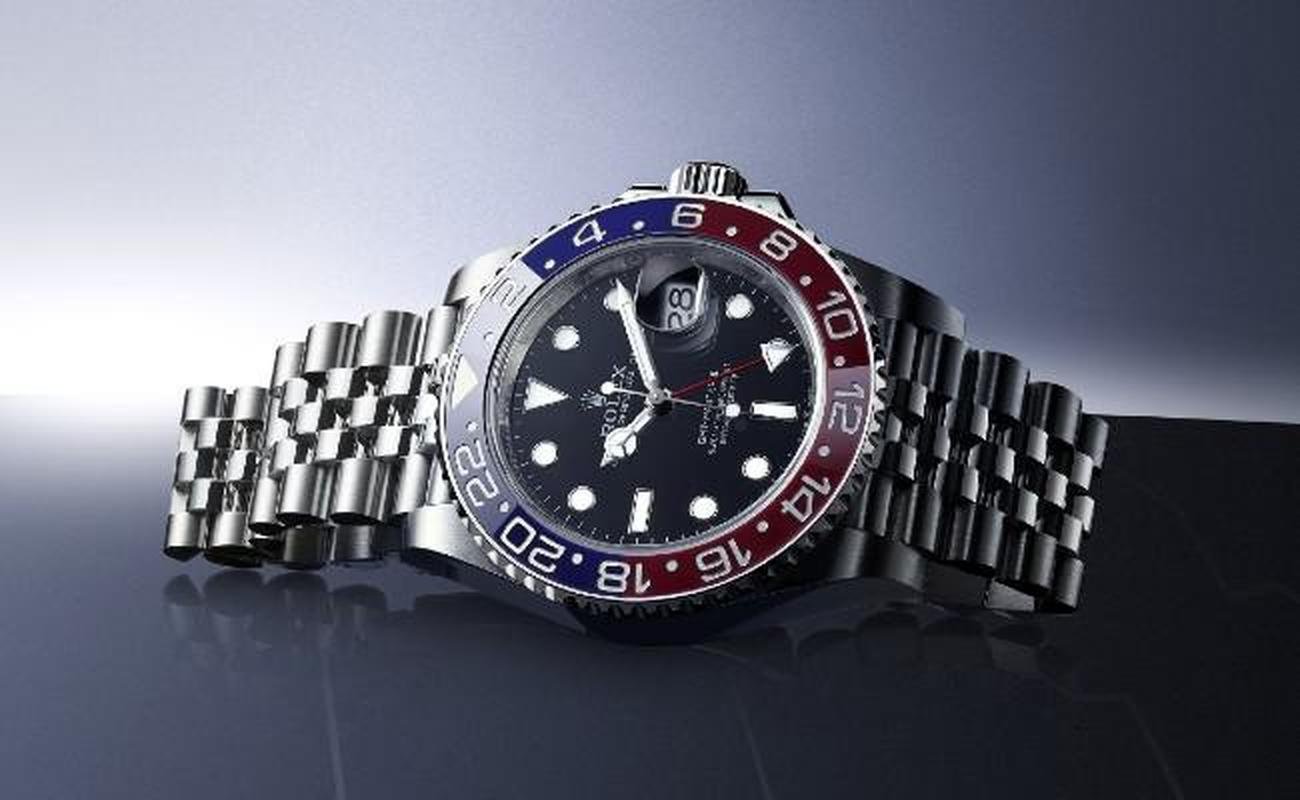 Rolex GMT Master-II 126710BLRO usado por Ronaldo Fenmeno no Catar
