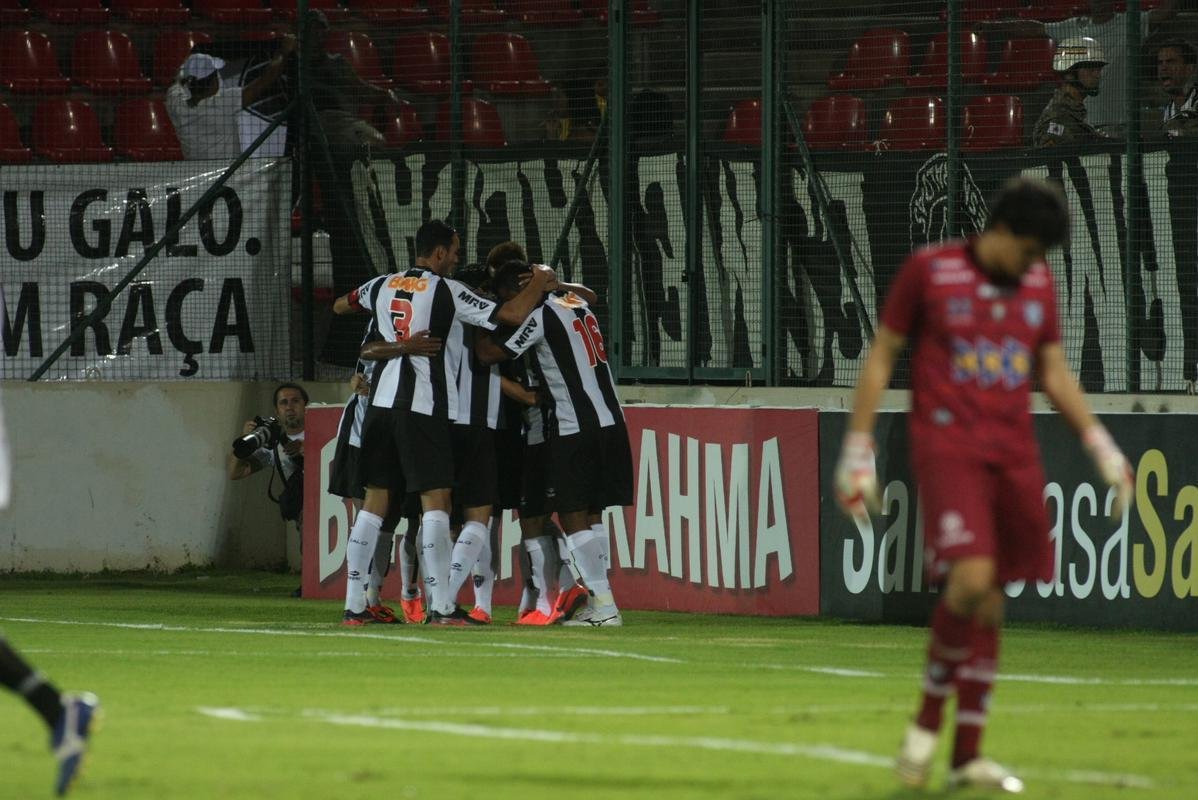 Semifinal do Campeonato Mineiro de 2012: Atltico empatou o primeiro jogo com o Tupi, por 1 a 1, fora de casa, e venceu o segundo jogo, em casa, por 1 a 0. 
