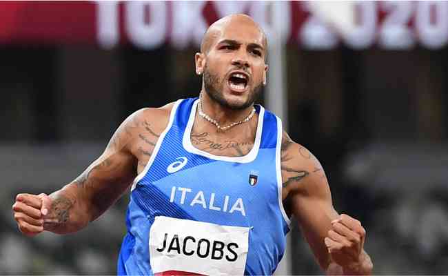 Marcell Lamont Jacobs, primeiro atleta italiano campeo olmpico dos 100 metros dos Jogos Olmpicos de Tquio, tem origem estadunidense