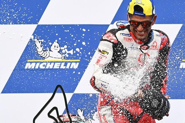 Calouro Jorge Mart�n fez a festa na MotoGP