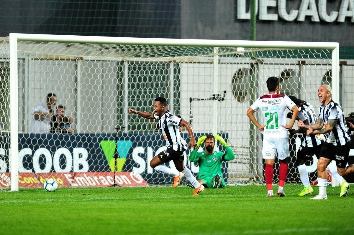 Atltico e Fluminense se enfrentaram no Independncia pelo Campeonato Brasileiro