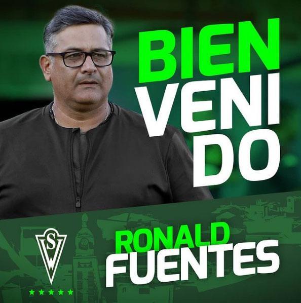 Ronald Fuentes, treinador (Montevideo Wanderers)