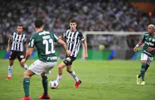 Fotos da partida de volta da semifinal da Copa Libertadores de 2021, no Mineiro, entre Atltico e Palmeiras