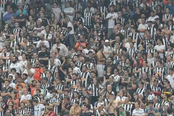 Imagens do jogo entre Atltico e Sport no Independncia
