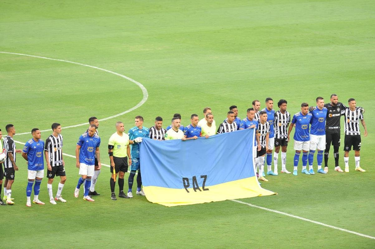 Fotos do clssico entre Atltico e Cruzeiro, no Mineiro, em BH, pela nona rodada do Campeonato Mineiro de 2022