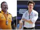 F1: Chefe da McLaren desafia CEO da Mercedes para luta de boxe