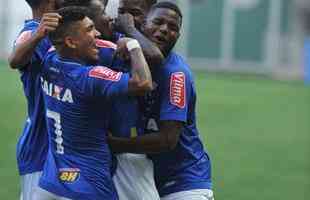 Imagens do jogo entre Cruzeiro e Coritiba, no Independncia, pela final do Campeonato Brasileiro Sub-20