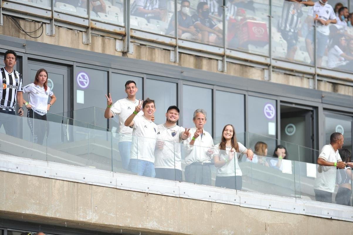 Fotos do jogo entre Atltico e Patrocinense, pelo Campeonato Mineiro