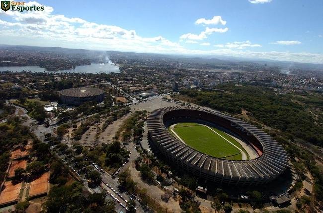 Foto area do Mineiro registrada em 7 de julho de 2007
