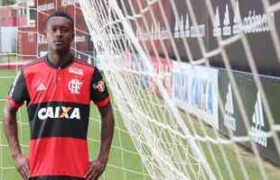 Marlos Moreno - atacante se transferiu do Girona para o Flamengo
