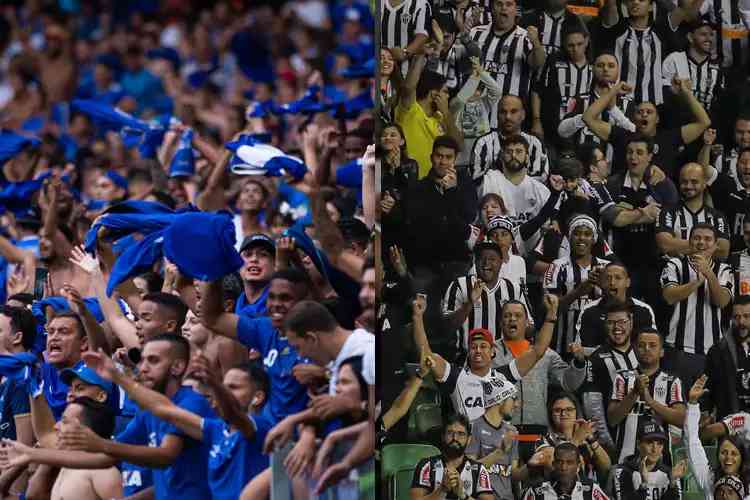 (Foto: Bruno Haddad/Cruzeiro e Bruno Cantini/Atlético)