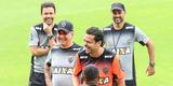 Novo atacante do Atltico participou de ltimo treino antes de clssico contra o Cruzeiro