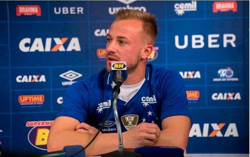 Marcelo Hermes - lateral-esquerdo se transferiu do Benfica para o Cruzeiro