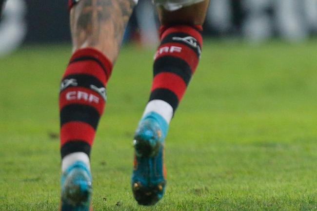 Arrascaeta abriu o placar para o Flamengo: 1 a 0
