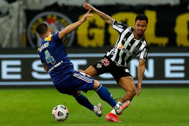 Fotos do jogo entre Atltico e Boca Juniors, no Mineiro, em Belo Horizonte, pela volta das oitavas de final da Copa Libertadores 2021
