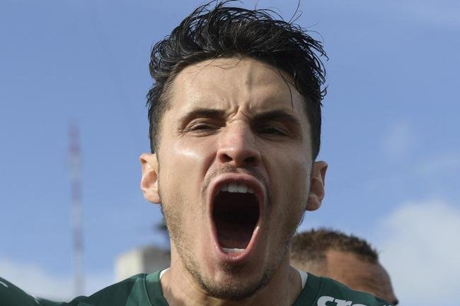 Final da Libertadores: fotos do gol de Raphael Veiga para o Palmeiras