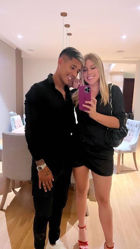 Zaracho passou o Natal com a esposa