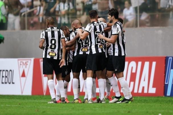 Veja fotos da goleada do Atlético por 5 a 0 sobre o Tupynambás