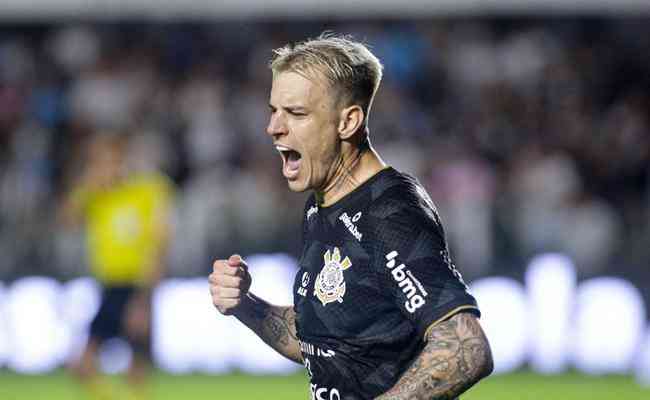 Rger Guedes marcou o gol do Corinthians na vitria por 1 a 0 sobre o Santos, na Vila Belmiro