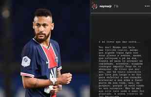 Neymar desabafa aps crtica de jornal parisiense