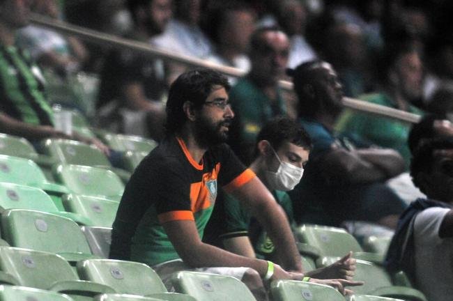 Fotos do jogo entre Amrica e Tolima, no Independncia, em Belo Horizonte, pela terceira rodada do Grupo D da Copa Libertadores 2022
