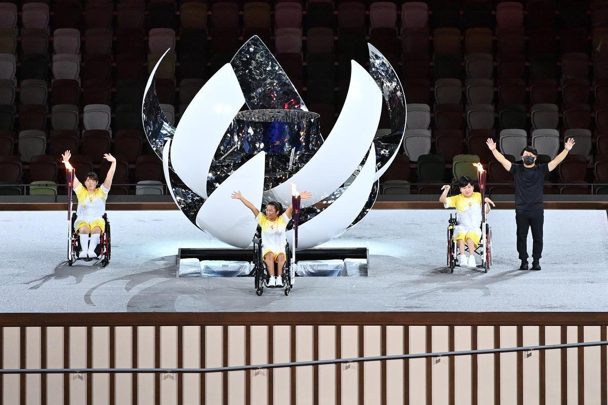 Fotos da Cerimnia de Abertura dos Jogos Paralmpicos de Tquio