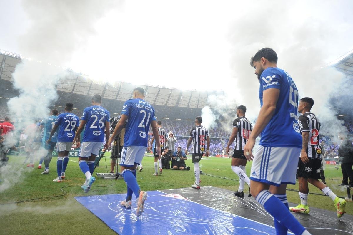 As melhores fotos da deciso do Campeonato Mineiro, entre Atltico e Cruzeiro, no Mineiro