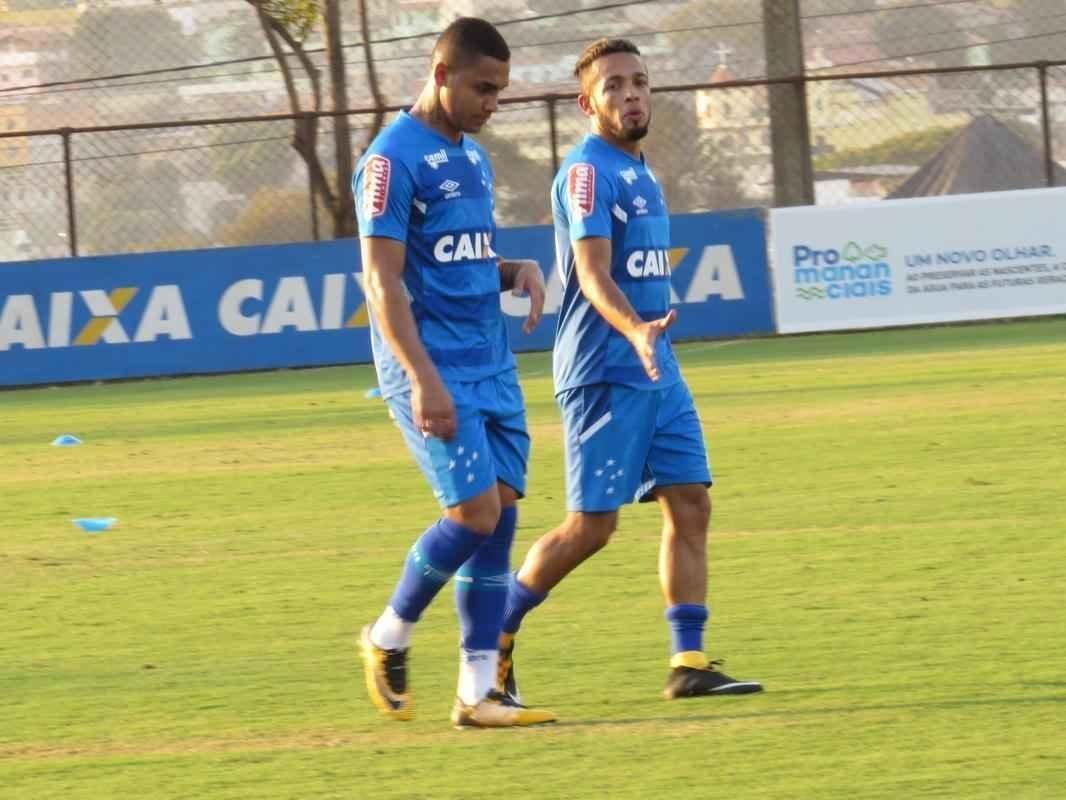 Galeria de fotos do treino do Cruzeiro na tarde desta quinta-feira, na Toca da Raposa II