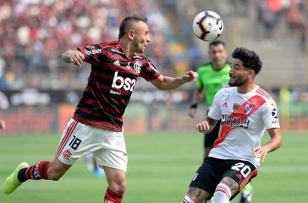 Fotos do jogo entre Flamengo e River Plate