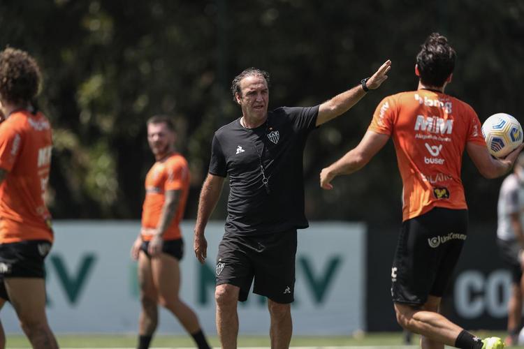 Fotos do treino do Atlético nesta segunda-feira, 13 de setembro de 2021