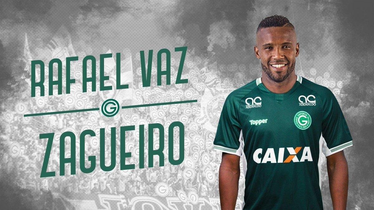 O Gois anunciou a contratao do zagueiro Rafael Vaz