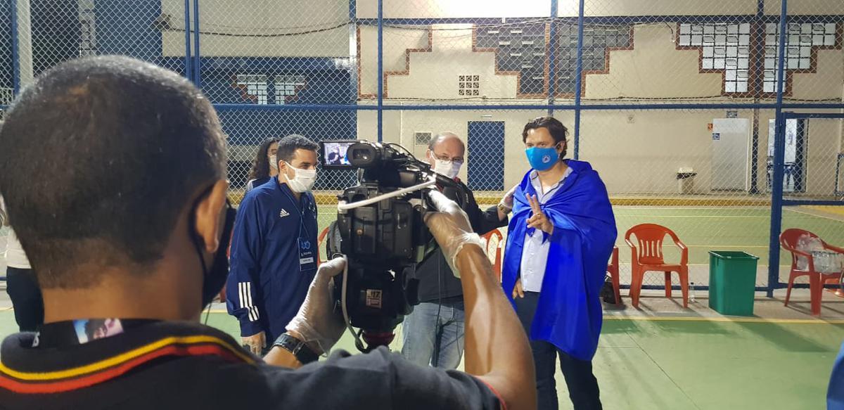 Sérgio Santos Rodrigues foi eleito presidente do Cruzeiro para o mandato de sete meses até o fim de 2020