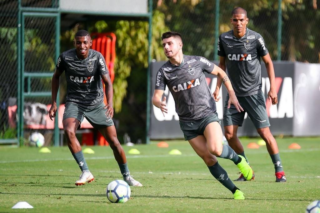 Fotos do ltimo treino comandado por Thiago Larghi no Atltico