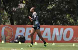 Treino do Atltico na Cidade do Galo, na manh desta tera-feira (11/10).