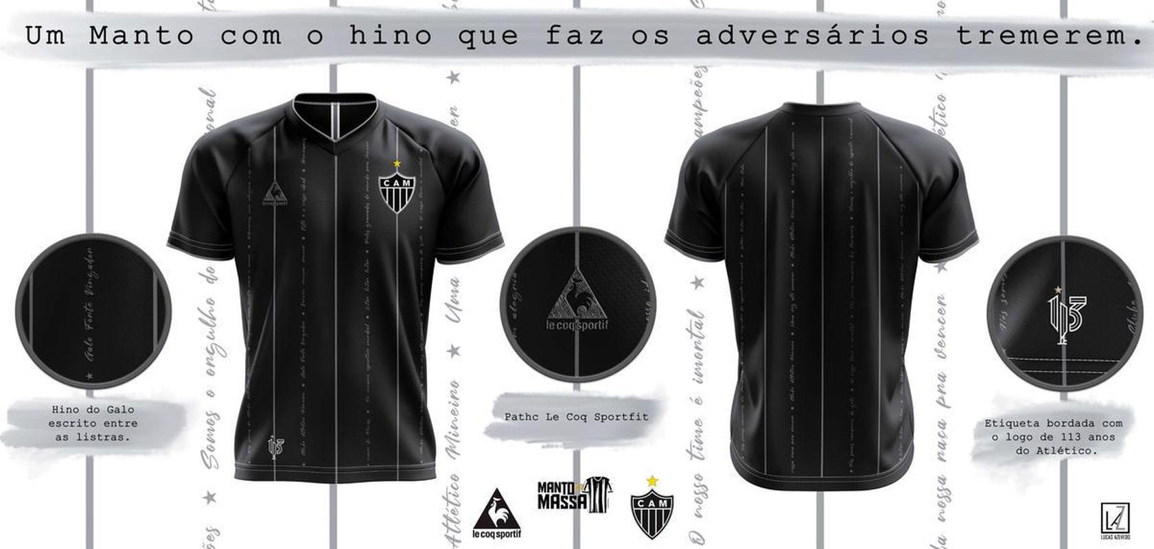 Camisas produzidas por torcedores para o concurso Manto da Massa