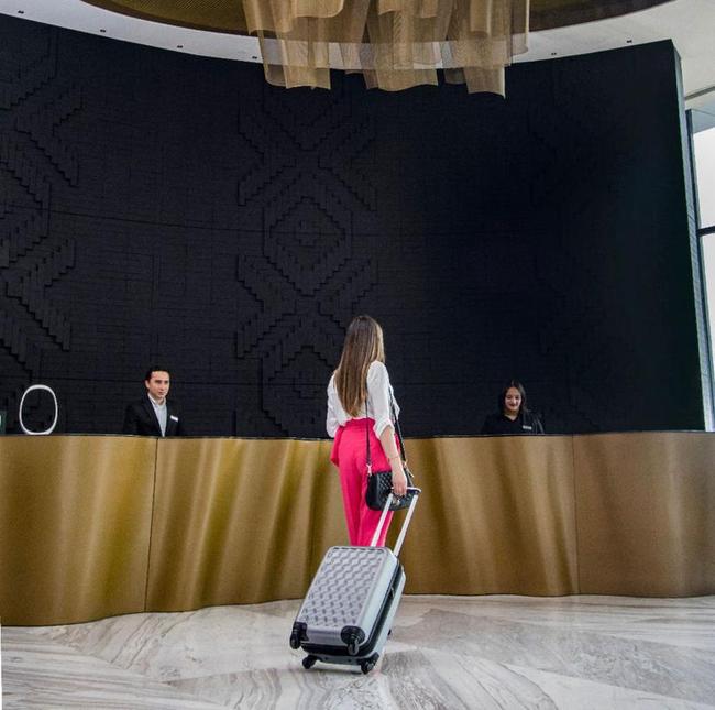 Fotos do Hilton Bogota Corferias, hotel que receber a delegao do Atltico na Colmbia para o compromisso pela Copa Libertadores, diante do Millonarios.