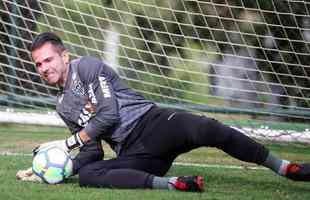 Fotos do ltimo treino comandado por Thiago Larghi no Atltico