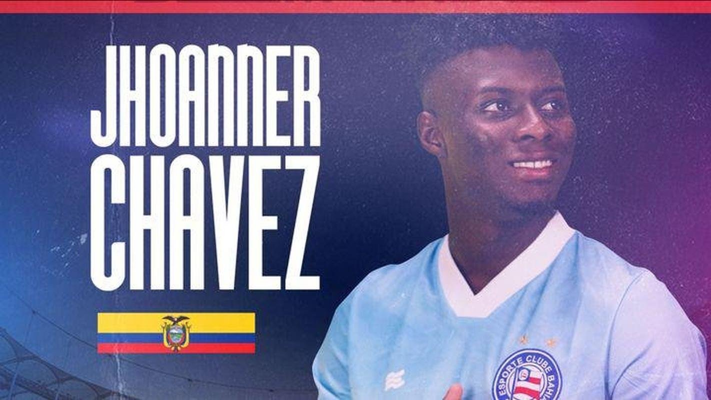 Bahia anunciou o lateral Jhoanner Chvez