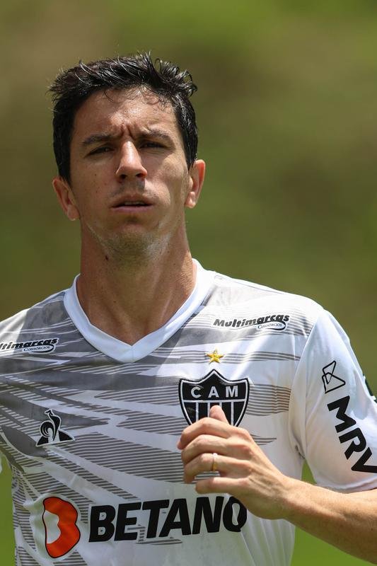 Fotos do treino do Atlético nesta quarta-feira, que contou com Nacho Fernández