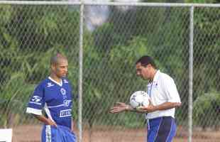 ABRIL - Dia a dia de treinos do Cruzeiro na temporada que culminou com a Trplice Coroa