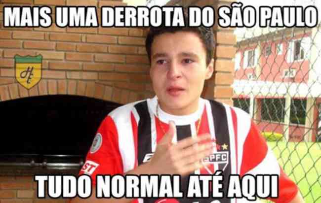 Memes da derrota do São Paulo para o Corinthians