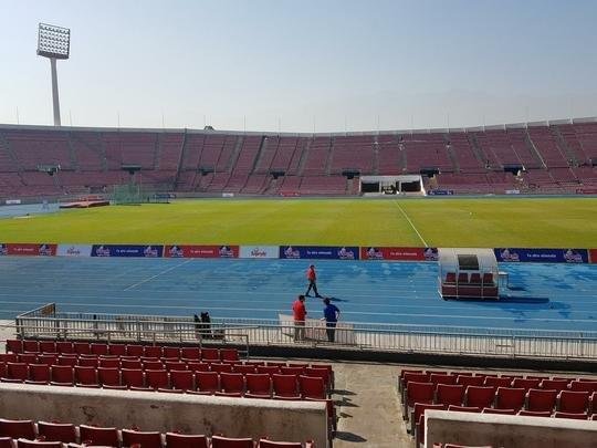 Fotos do Estdio Nacional de Santiago, eleito para ser sede da final nica da Copa Libertadores 2019
