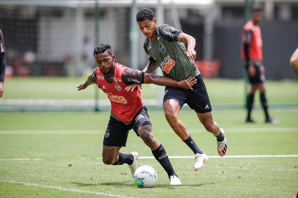 Fotos: Atltico se prepara para duelo contra o Flamengo