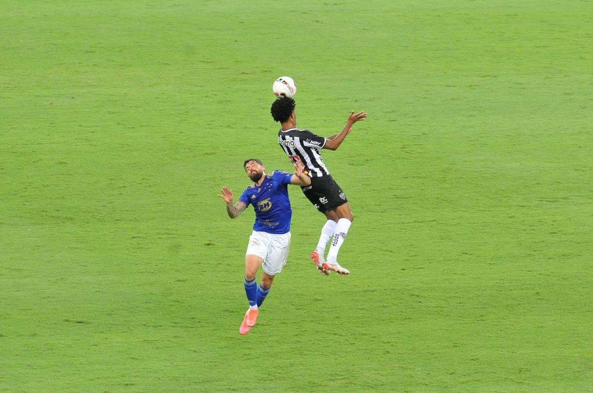 Fotos do clssico entre Atltico e Cruzeiro, no Mineiro, em BH, pela nona rodada do Campeonato Mineiro de 2022