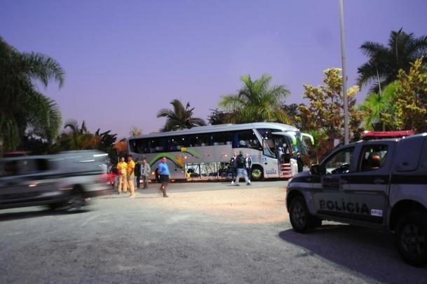 Imagens do treinamento da Seleo Francesa na Toca da Raposa II, em Belo Horizonte